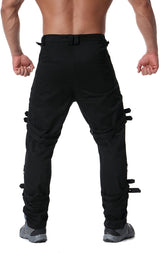 Men's Fashion Hiphop Rock Punk Gothic Pants Techwear Sport Hiking Riding Cotton Casual Cargo Pants