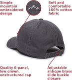 Mountain Dad Hat - Unstructured Soft Cotton Cap