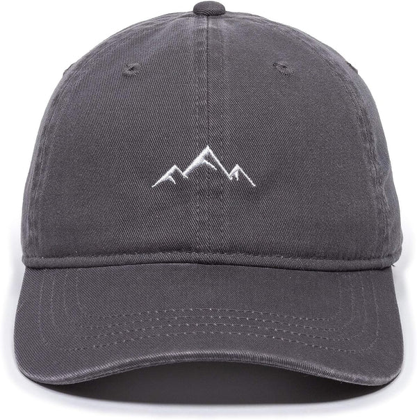 Mountain Dad Hat - Unstructured Soft Cotton Cap