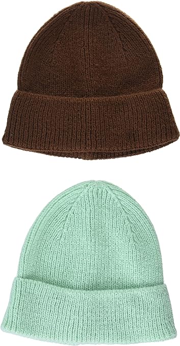 Men's Essential Two Pack Knit Traditional Classic Hat .