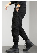 Men's Tactical Pants Multiple Pockets Tactical Military Trousers Men Slim Fit Cargo Pants