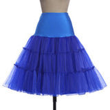 Puffy Short Organza Halloween Women Crinoline Vintage Bridal Petticoat