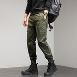 Men's Tactical Pants Multiple Pockets Tactical Military Trousers Men Slim Fit Cargo Pants