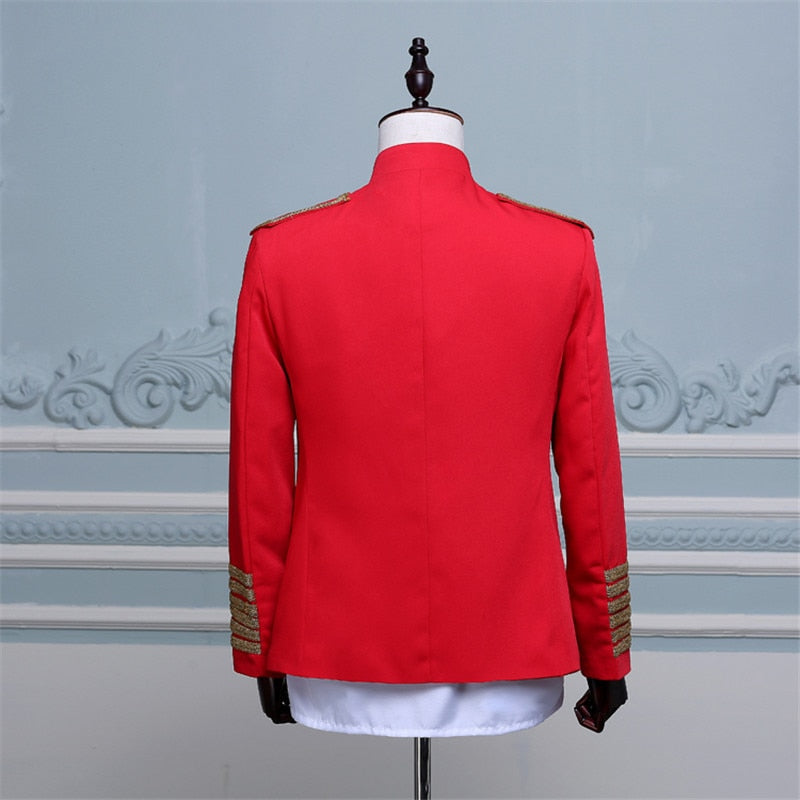 Prince Renaissance Medieval Men Royal Court Cosplay Costume Coat