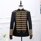 Prince Renaissance Medieval Men Royal Court Cosplay Costume Coat