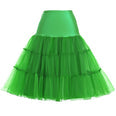 Puffy Short Organza Halloween Women Crinoline Vintage Bridal Petticoat