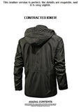 Men Tactical Jacket Breathable Military Style Army Coat Hooded Windbreaker Waterproof Bomber Jacket