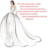 Ball Gown Long Sleeve Vintage Wedding Dress 2021 Elegant Lace Appliques vestido De Noiva Sweep Train Bride Bridal