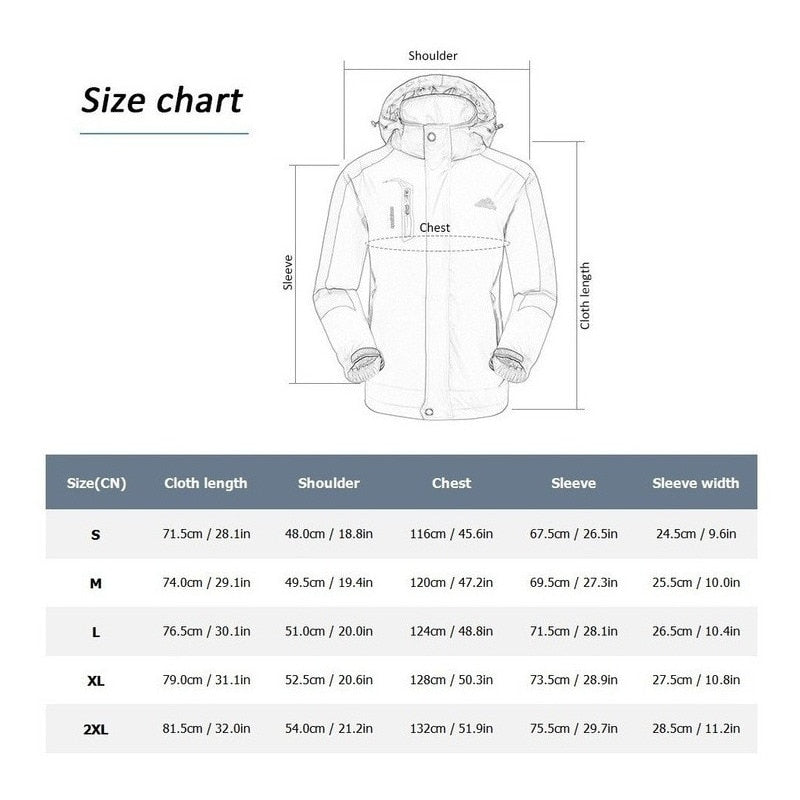 Men's Softshell Hiking Jackets Male Outdoor Camping Military Trekking Climbing Coat for Waterproof Windproof