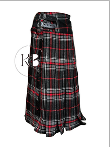 Fashion Utility Kilt for Men Black Watch Classic Modern Design