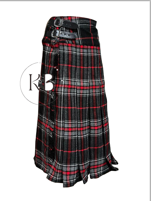 Fashion Utility Kilt for Men Black Watch Classic Modern Design