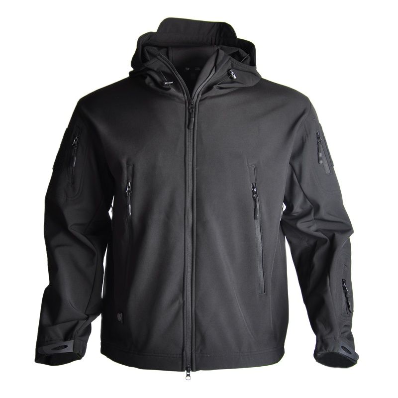 Men Jacket Soft Shell Waterproof Windproof Windbreaker Tactical Coat for Hiking Camping Hunting Thermal Male