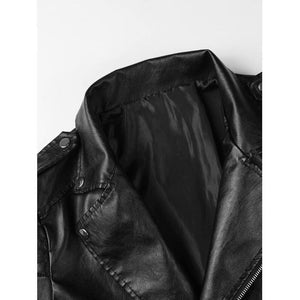 Men Leather Jacket Coat Men Spring Outfit Design Motor Biker Pocket jacket