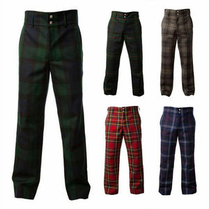 Formal Golf Trousers Men's Tartan Trews - Various Tartans