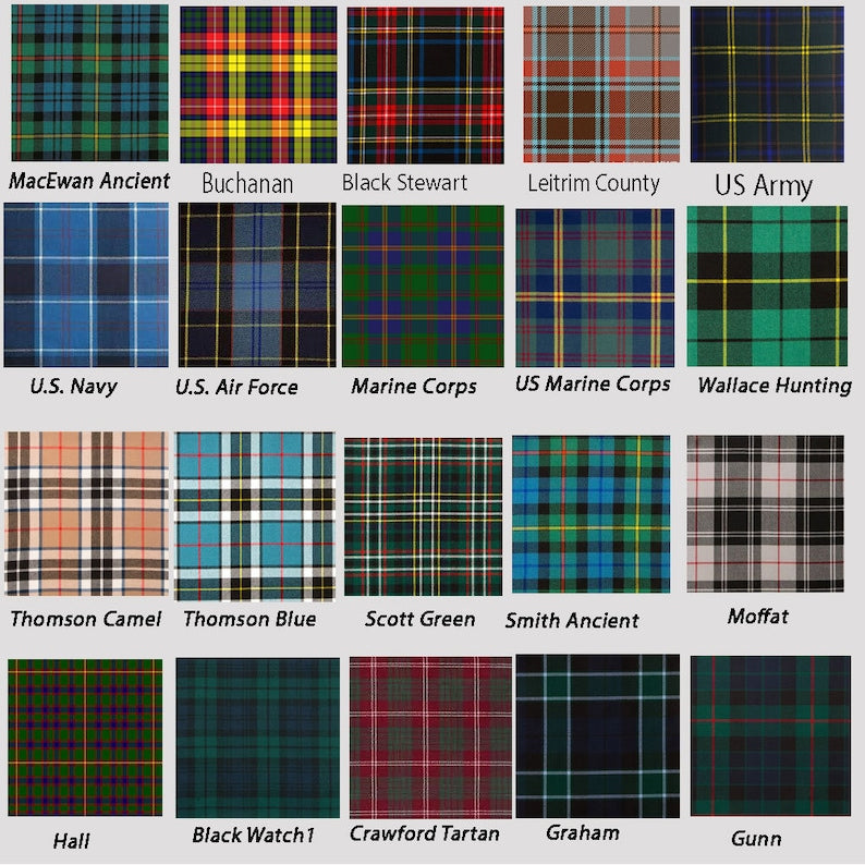 Scottish Men's 5-Button Tartan Kilt Vest - Available in 70 Tartans