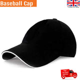 Baseball Caps hat Mens Women Black sports Cap Adjustable Casual Summer Hats.