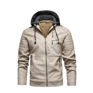 Men's Aviator Shearling Bomber Genuine Sheepskin Leather Jacket