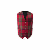 Scottish Men's Formal Tartan Waistcoats