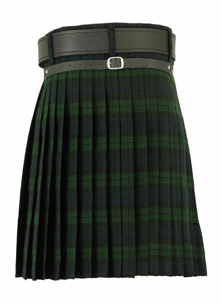 Men's Traditional highland 5 yard Black Watch kilt set outfit