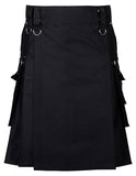 Men's Gothic / Punk Rock Scottish Utility Kilt For Men