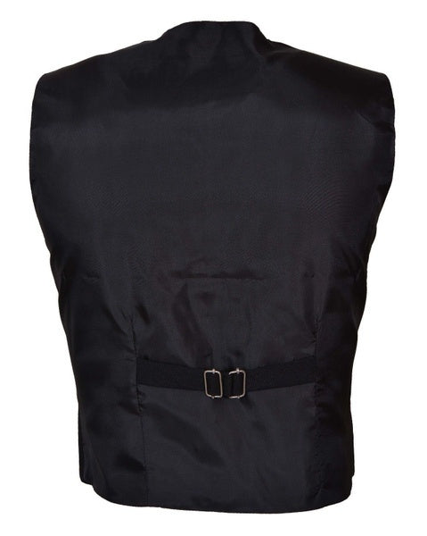 Men's Traditional 5 Button Scottish Plaid Vest
