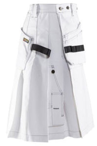 Scottish Brand New Men's White 511 tactical Kilt For Sale