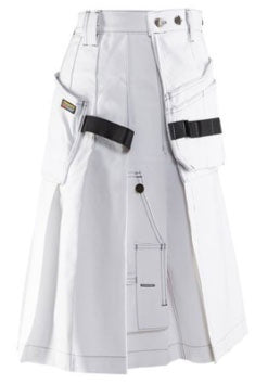 Scottish Brand New Men's White 511 tactical Kilt For Sale