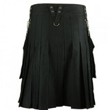 Men's Gothic Fashion Utility Kilt For Men