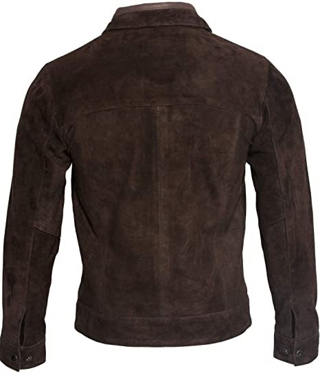  Leather Biker Shirt Jacket