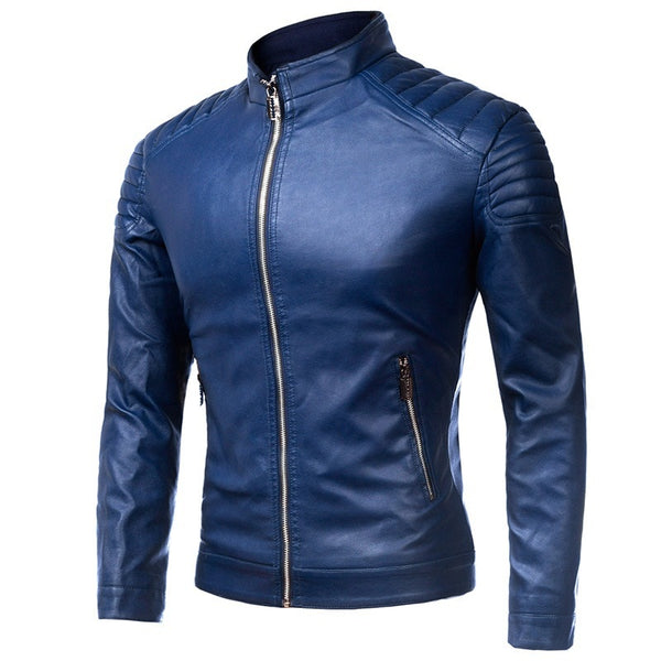 High Quality Men Bomber Leather Jackets