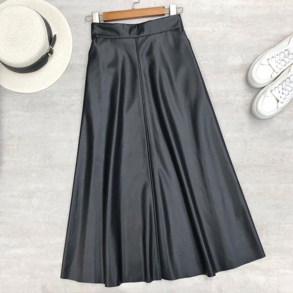 High Waist Elastic  Female Skirts