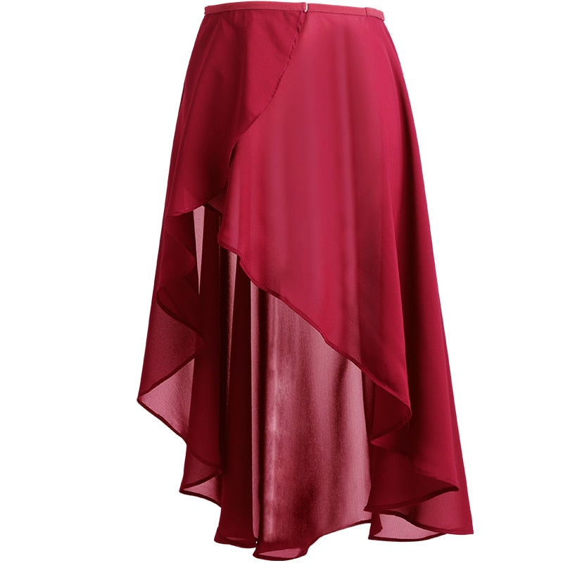  Adult Long Wrap Chiffon Skirt Dance Wear