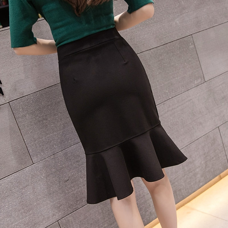  Women Pencil Skirt Fashion Ladies Office Skirt