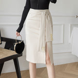 Pencil Skirts Women Fashion Clothing High Waist Skirt