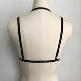  Crop Top Sheer Bra Shirt Vest