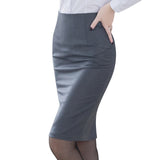  Pencil Skirt New Fashion  High Waist  Skirt