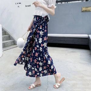 Summer floral skirt 