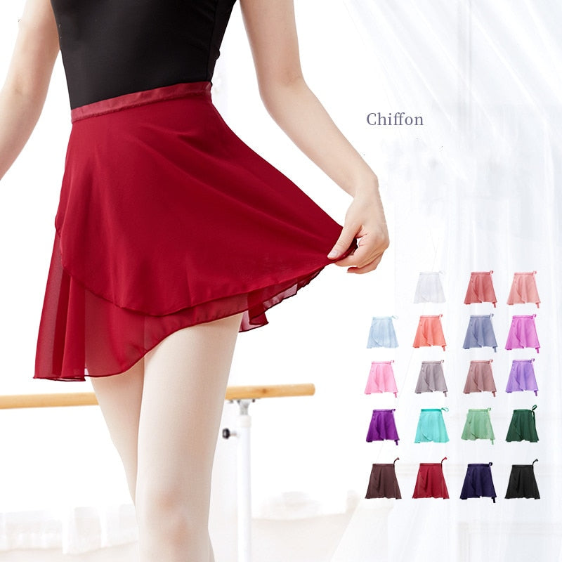 Dance Skirt Women Training Ballet Skirts