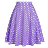 A Line Vintage Floral Skirt  Swing Skirts