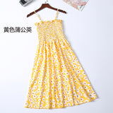  Women Chiffon Dresses Female High Waist