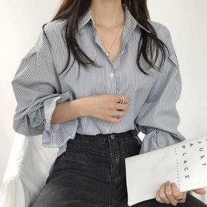 Shirts Women Spring Female Stylish Classic Office Lady 