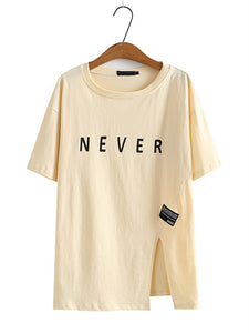 Neck Short Sleeve T-Shirt 