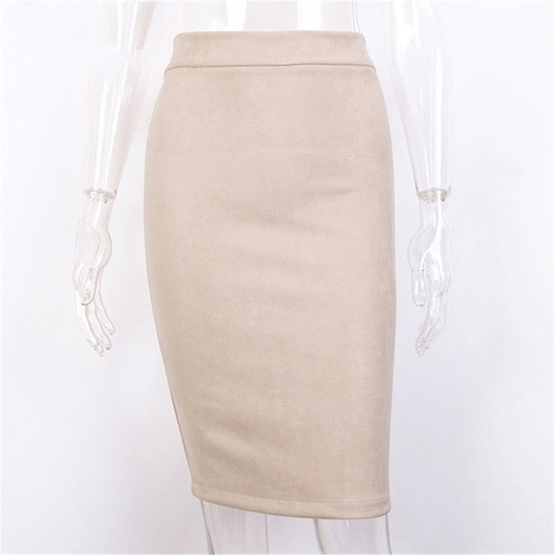  Elastic High Waist Skirts