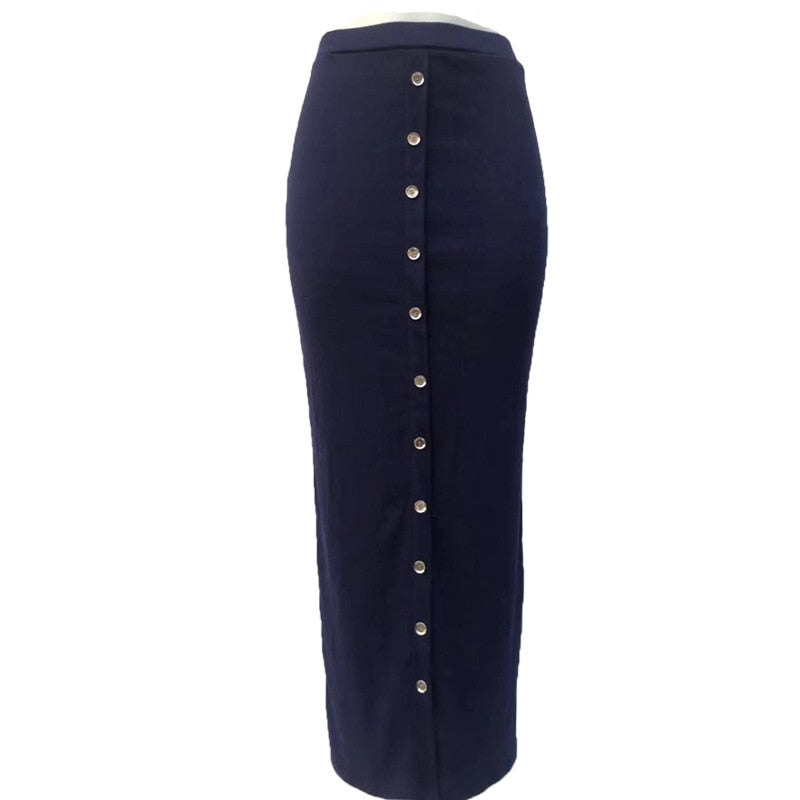 Winter Autumn High Waist Women Skirts 