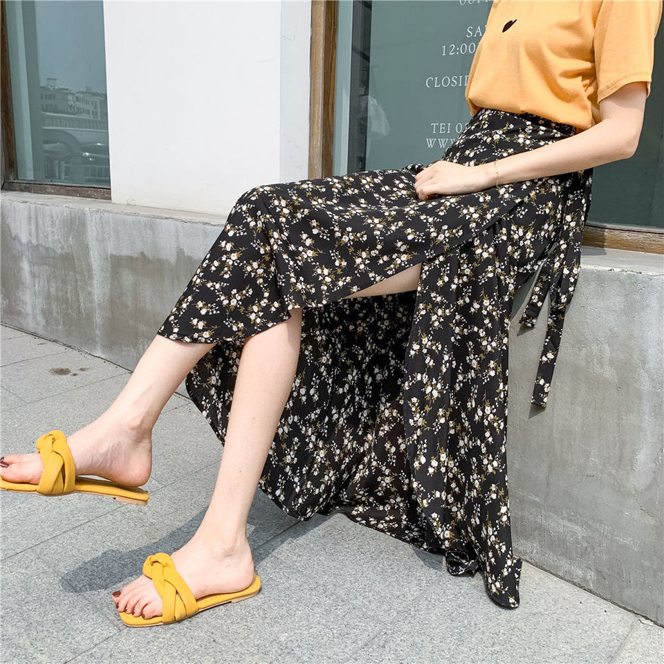 Summer floral skirt 