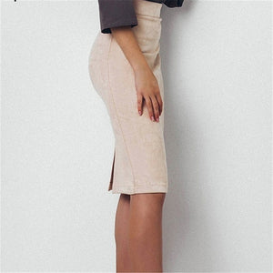  Elastic High Waist Skirts