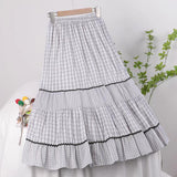 Ladies Elegant Chic Slim Midi Skirt Womens