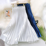 High Waist Pleated Skirt 