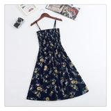  Women Chiffon Dresses Female High Waist