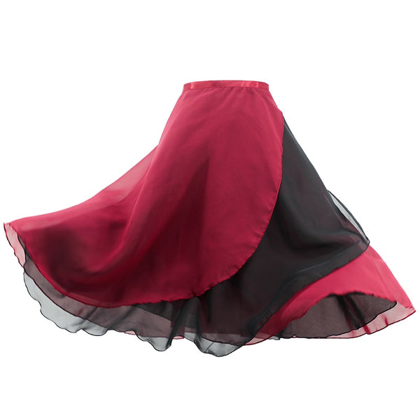  Women Lyrical Soft Ballet Dress Skirt